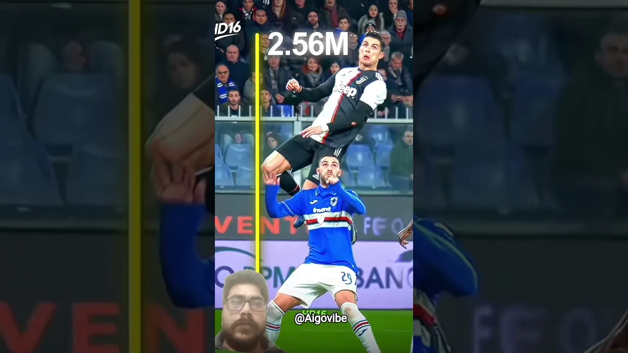 Ronaldo VS Messi Jump😱 #shortsfeed #viral #newchannel #ytshorts #cristianoronaldo #leomessi #shorts