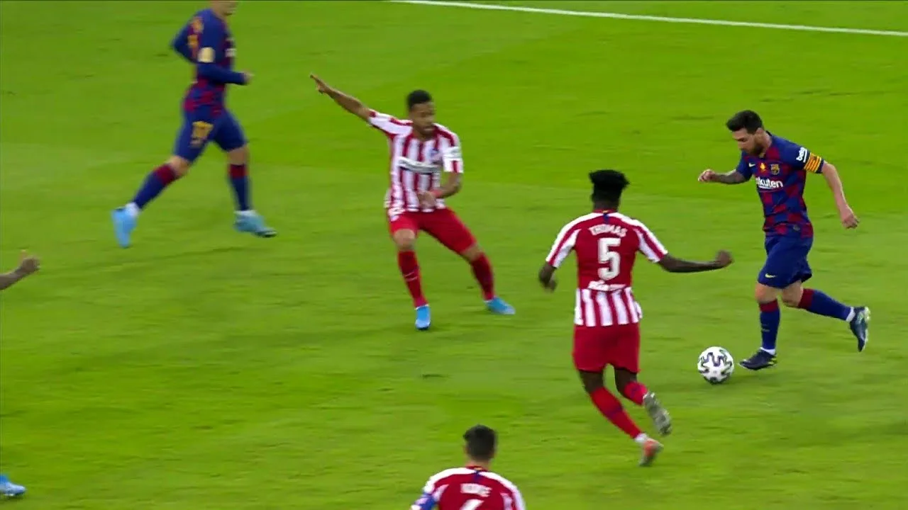 Lionel Messi vs Atletico Madrid 2020 (Super Cup) ● MOTM