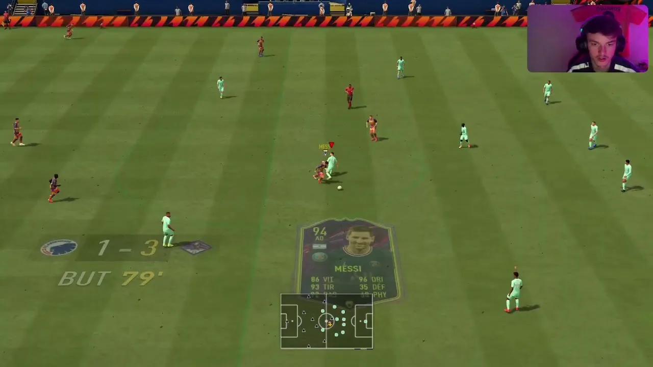 [LIVE FIFA 22 FR ] FACECAM / LEO MESSI BALLON