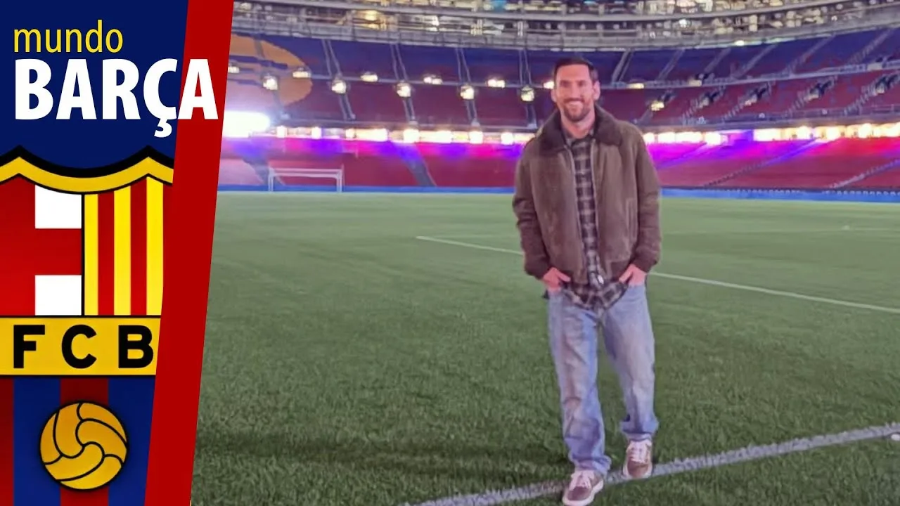MESSI revient au CAMP NOU et partage un message sur Instagram : « J’espère qu’un jour je pourrai revenir »