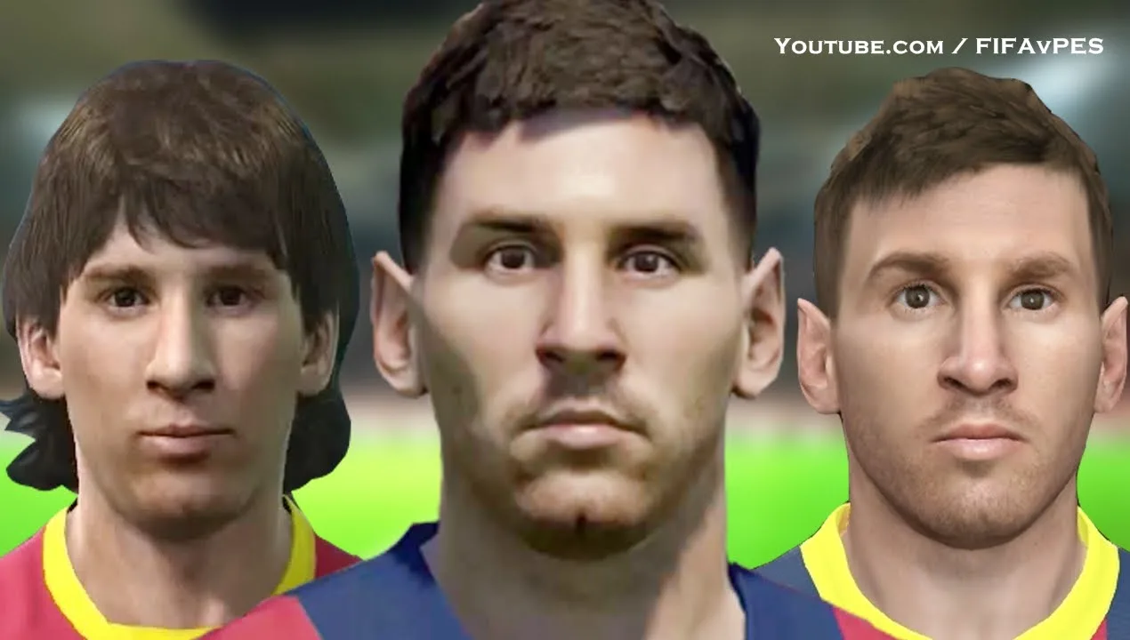 Lionel Messi From PES 4 to PES 2015 | HD 1080p