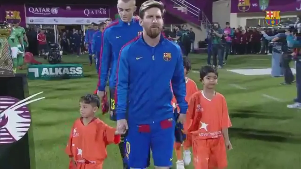 Boy Who Wore Lionel Messi Soccer Jersey Made Out of A