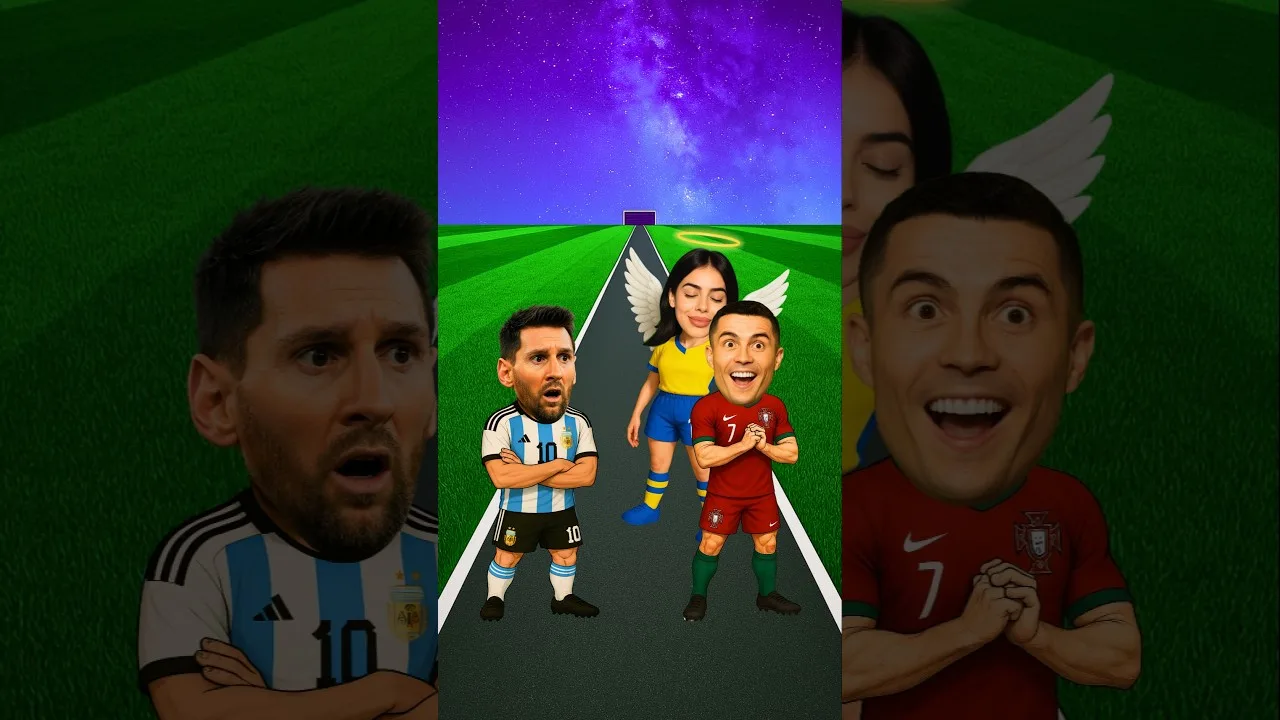 Messi vs Ronaldo 😘⚽️