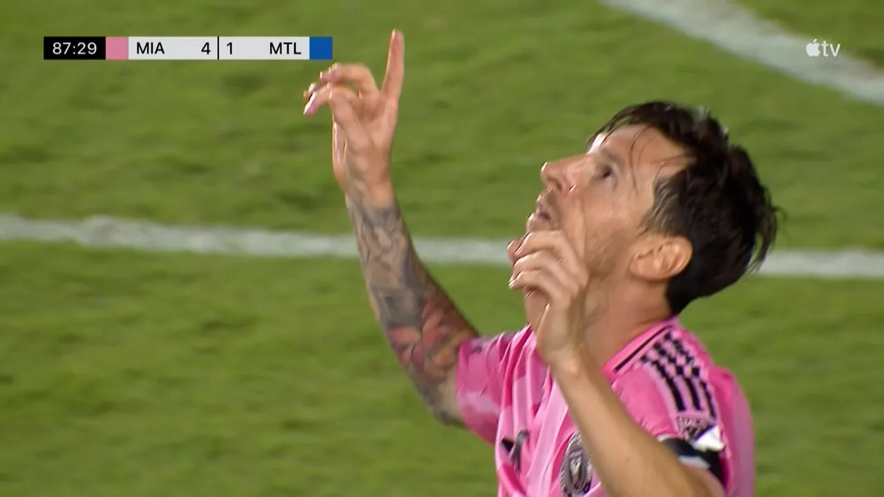 Lionel Messi Bags Brace, Powers Inter Miami à 4-2 victoire sur CF Montréal