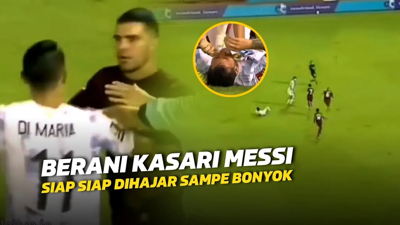 LINDUNGI SANG SENIORLihat Saat Pemain Argentina Tak Terima