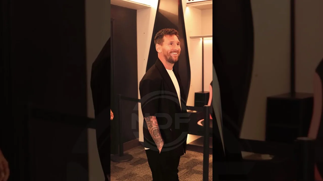 Leo Messi et Antonela Roccuzzo ont attiré l’attention de tous 😍 #leomessi #messi #antonelaroccuzzo