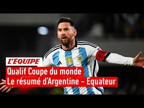 Qualif Amsud – Un superbe coup franc de Messi offre la