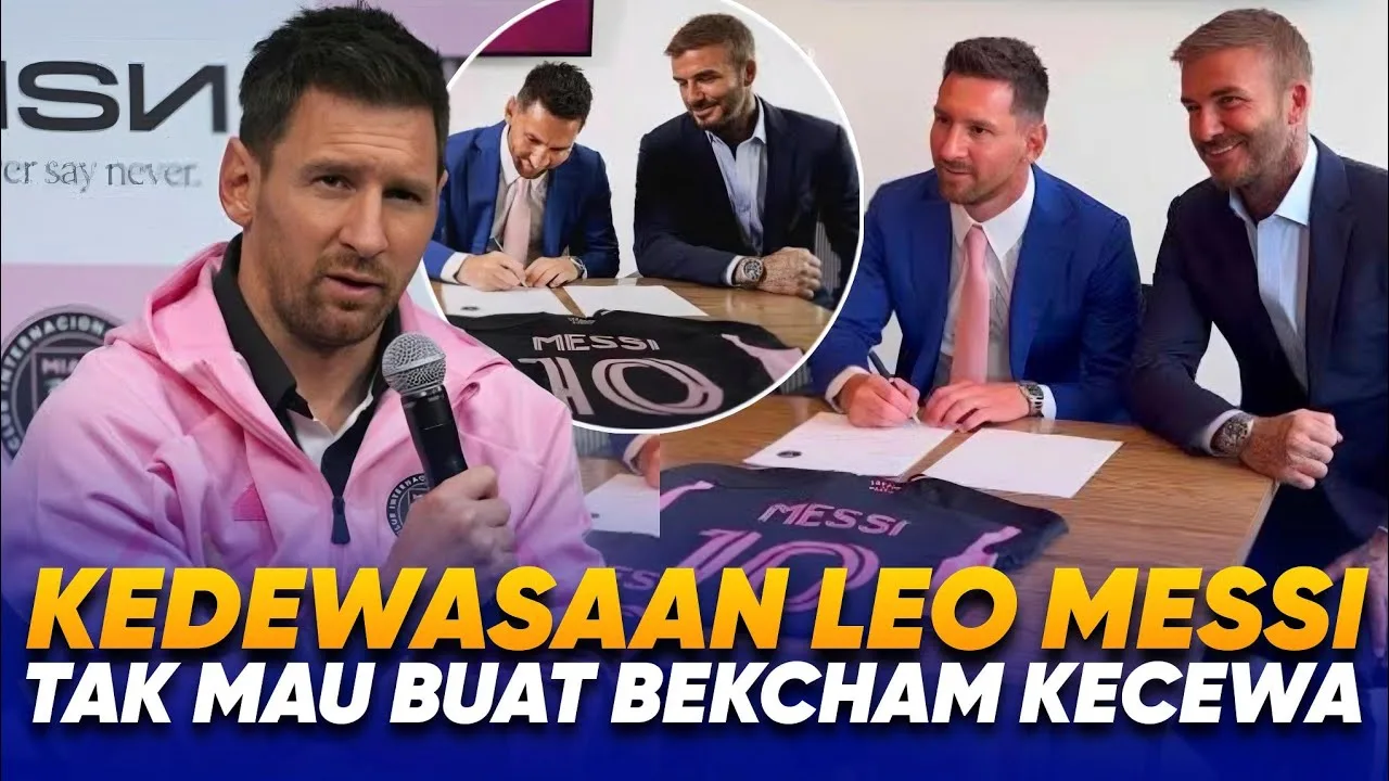 S’il vous plaît, pardonnez à Messi !! Se confier à Leo Messi prêt à rejeter l’offre de Guardiola de rester à Intermiami