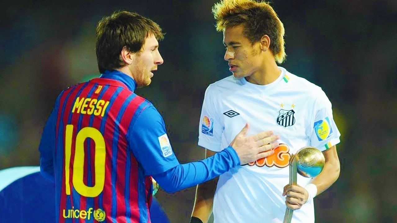 El día en el que Lionel Messi y Neymar Jr se conocieron ?⚽