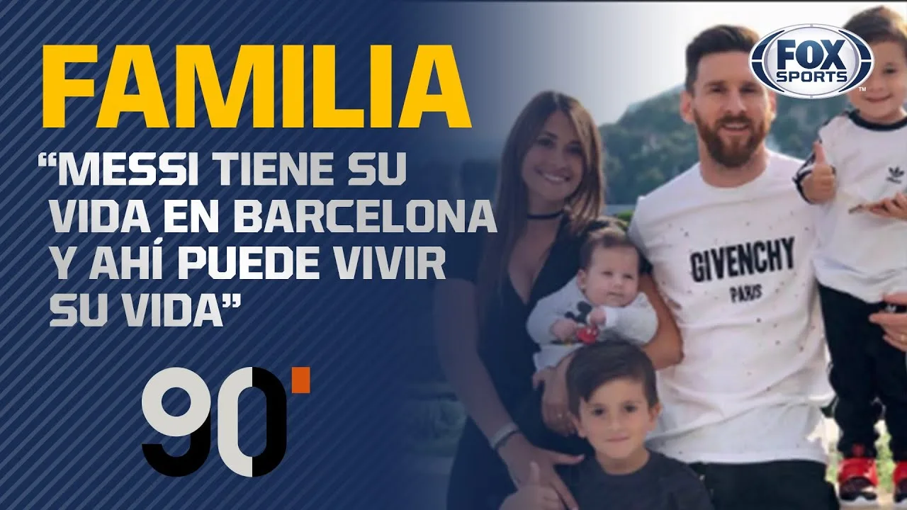 La vida de Lionel Messi en Barcelona