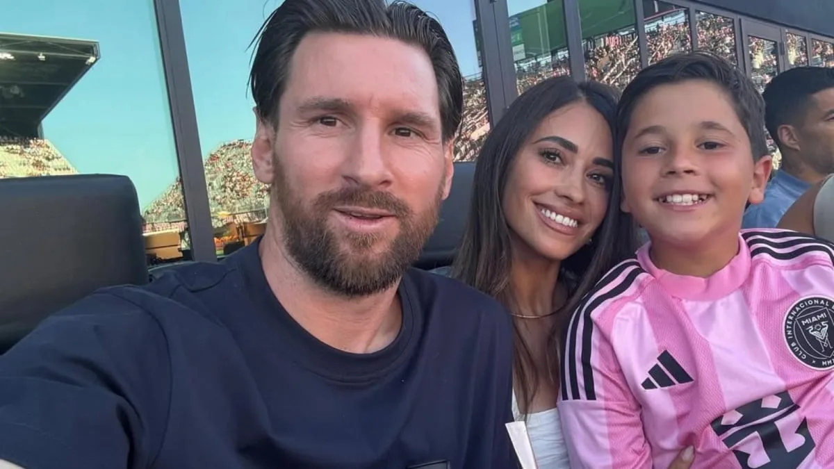 Lionel Messi passe du temps avec sa femme Antonela Roccuzzo et son fils pendant le repos à l’Inter Miami | Nouvelles de football