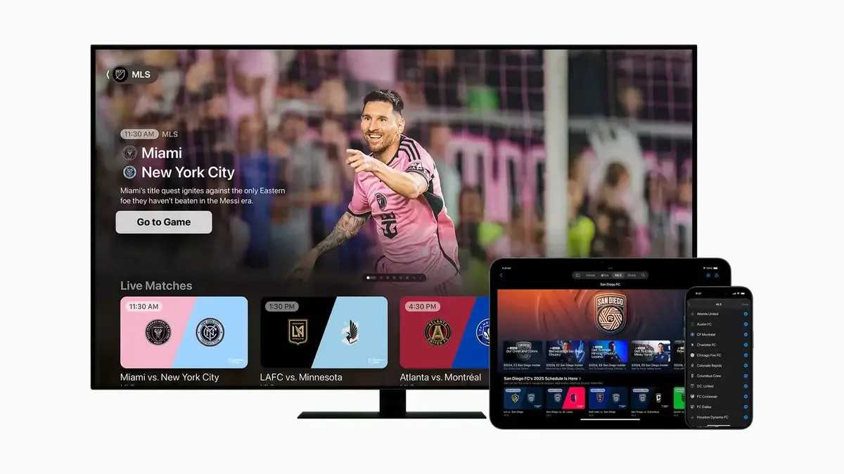 Tim Cook pose avec Lionel Messi !