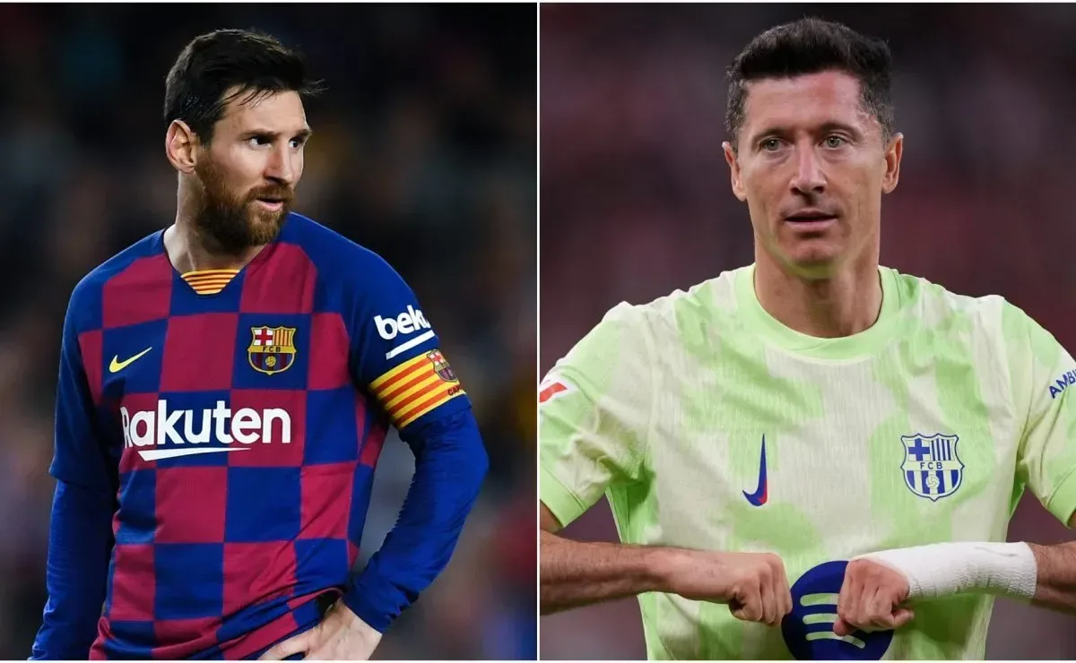 Robert Lewandowski atteint une étape importante avec le FC Barcelone plus tôt que Lionel Messi