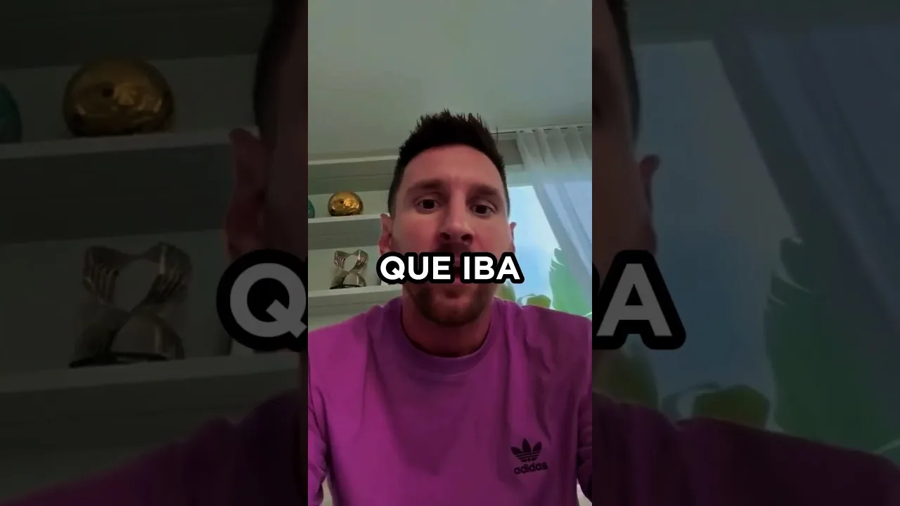 Antonela dit ce que Leo Messi a fait quand il a vu la vidéo que Thiago lui a montré! ❤️