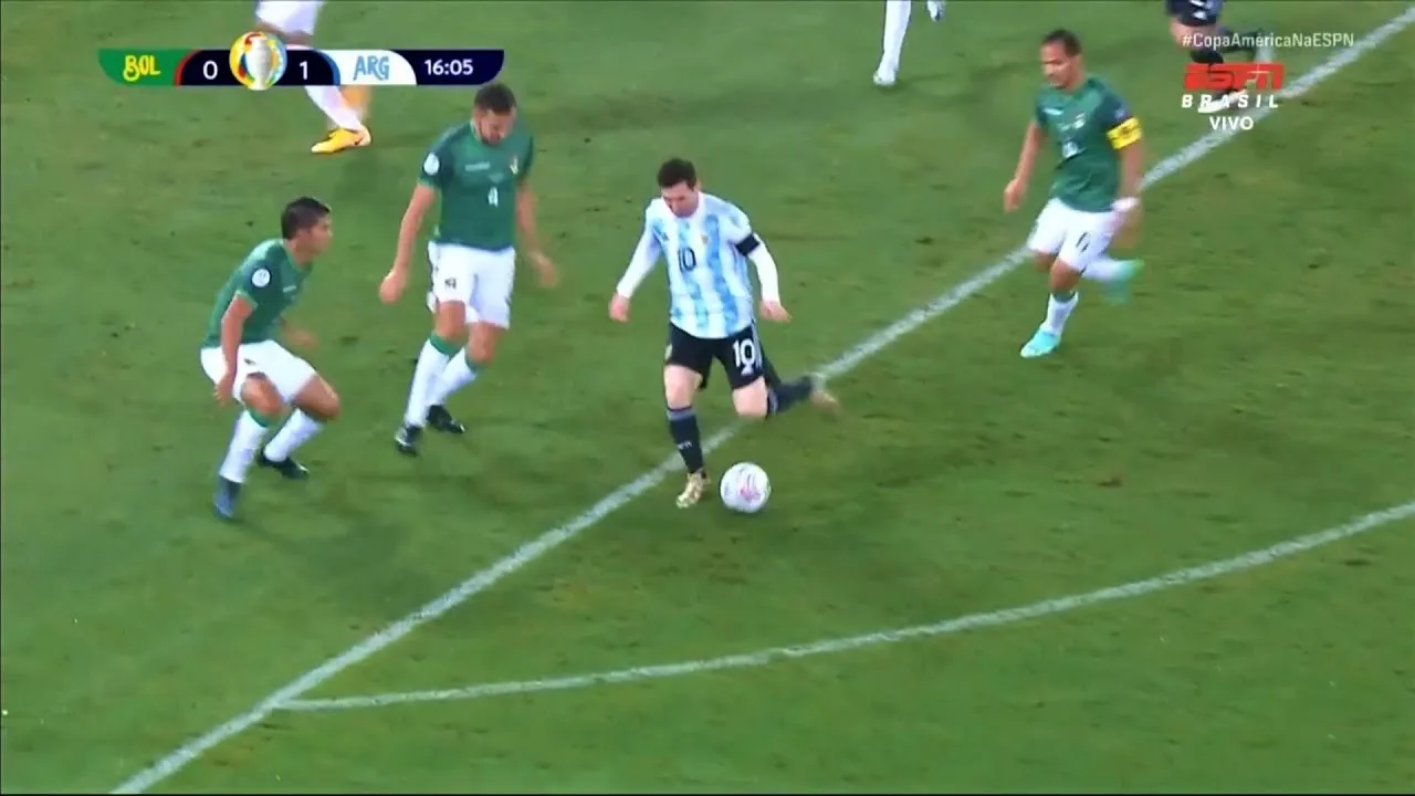 Lionel Messi vs Bolívia HD 1080i (28/06/2021)