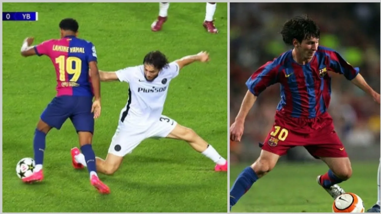 Lionel Messi contre Lamine Yamal à 17 ans. Qui est le meilleur dribbleur ?