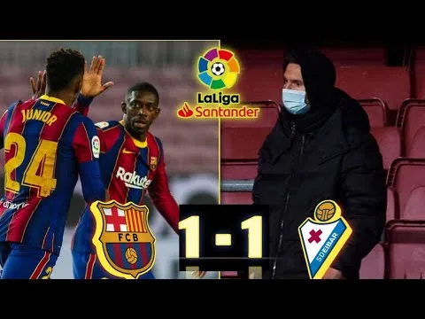 BARCA 1-1 EIBAR / ILS NE MERITENT RIEN – LIONEL MESSI