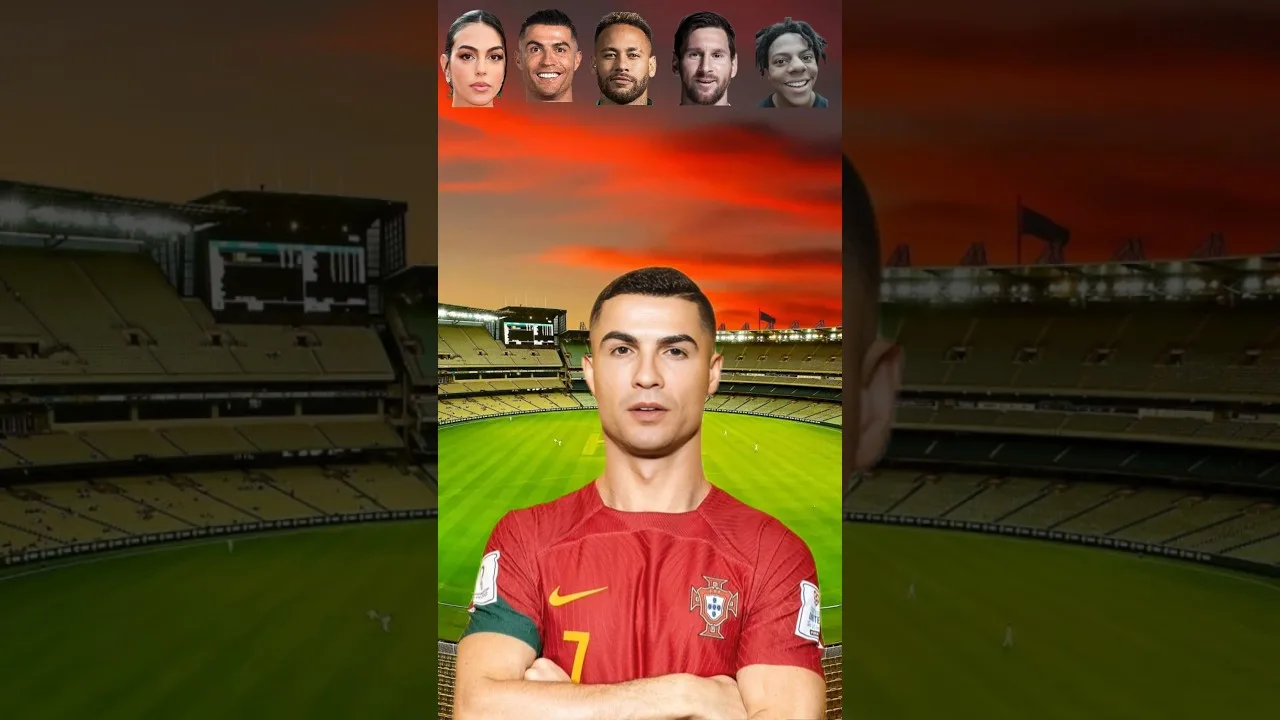 Ronaldo🏃 contre Leo Messi🙍 contre Neymar Jr🧛 contre Georgina💃 contre Ishow Speed⚽ #entertainment #quiz #shorts