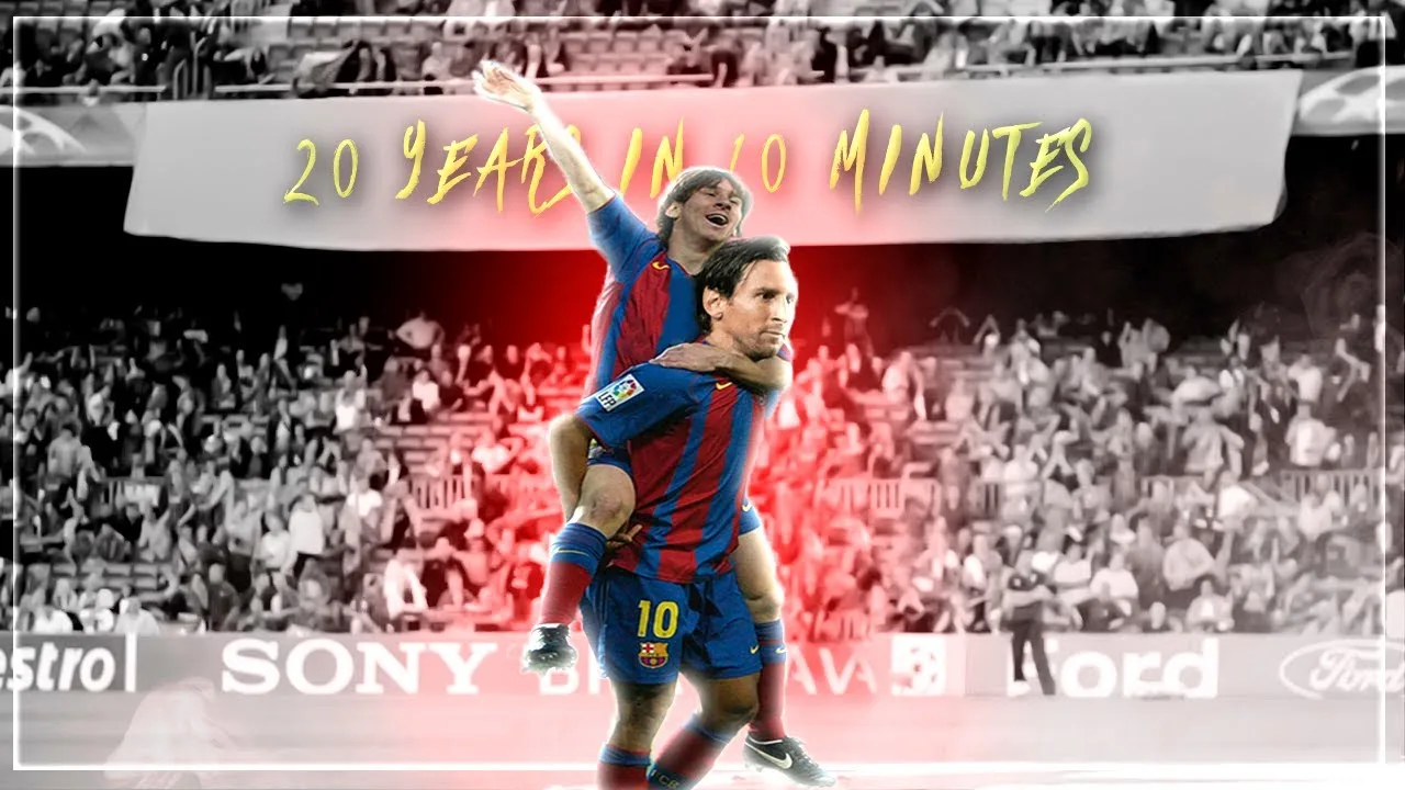 Leo Messi – 20 years in 10 minutes I 4k