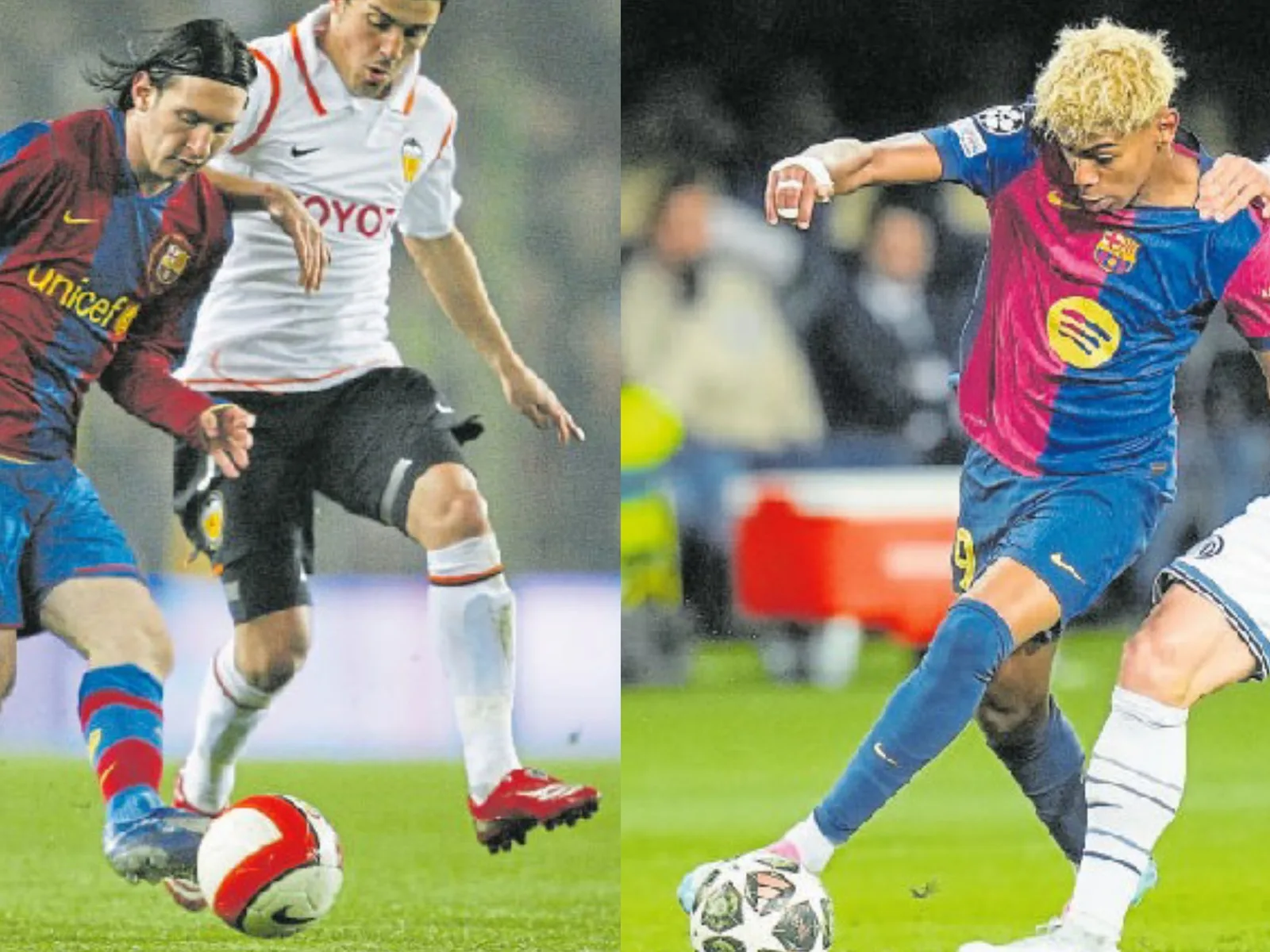 Qui a connu de meilleurs chiffres lors de ses 100 premiers matchs avec la chemise Barcelone de l’Espagne?