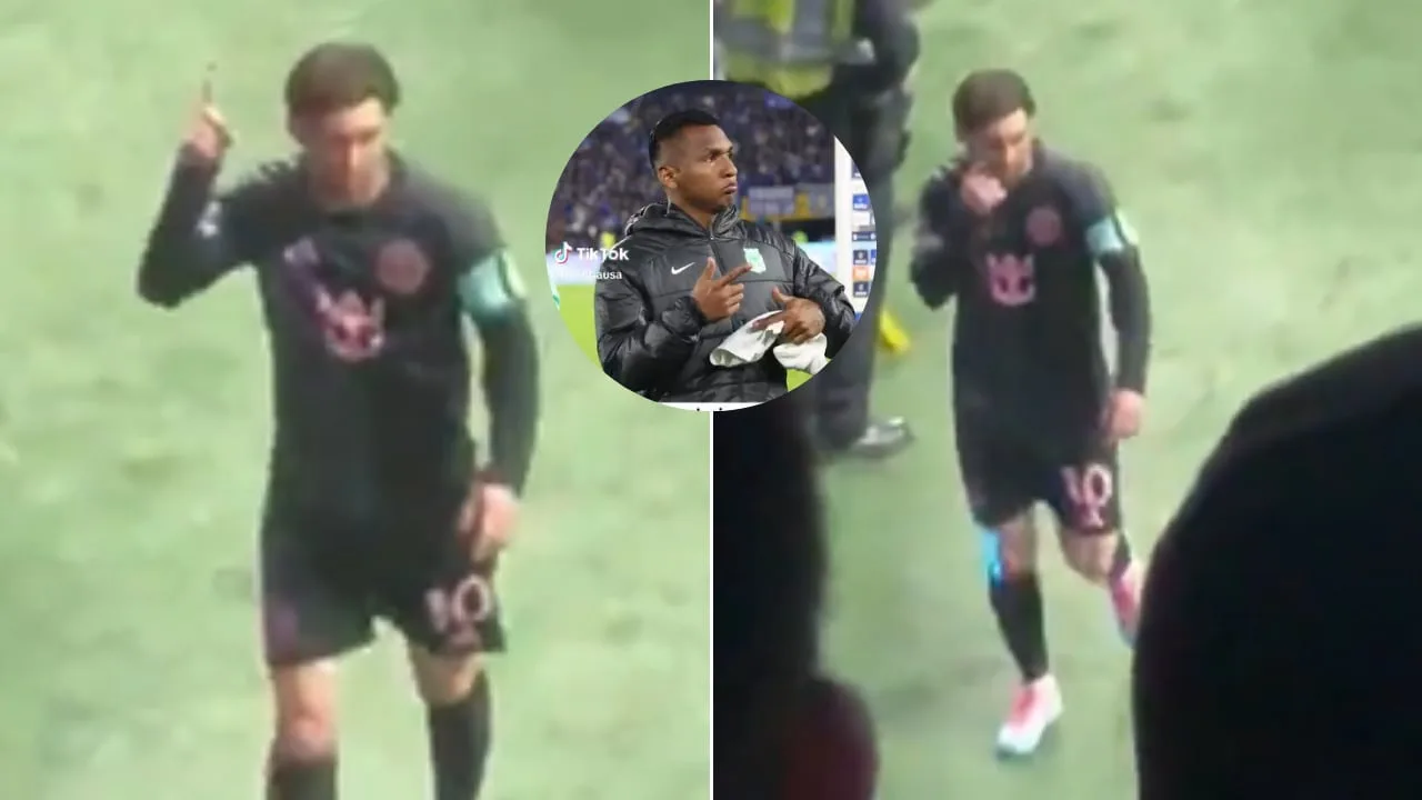 Leo Messi s’est comporté de la même manière que les joueurs nationaux: le geste capturé vidéo et est devenu viral en Colombie et aux États-Unis