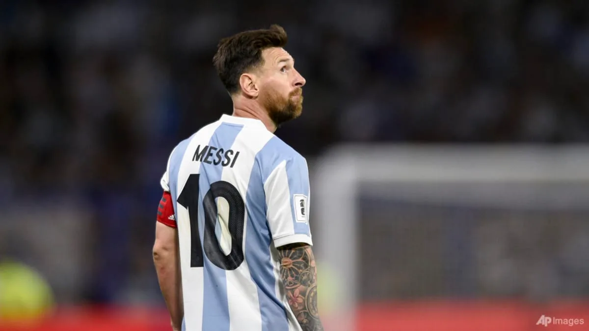 Lionel Messi viendra à Singapour avec l’équipe de football argentine pour le match d’exposition