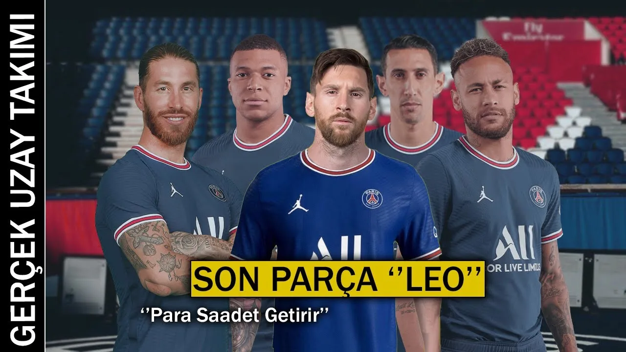 Lionel Messi Paris Saint-Germain'de! PSG'nin 2021/22