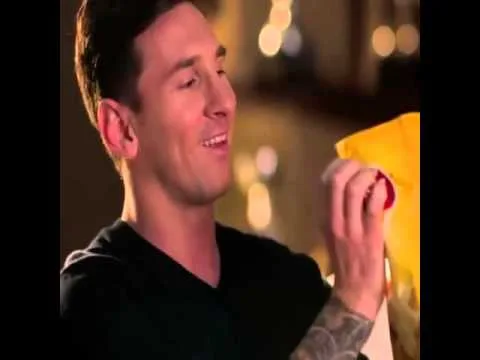 Lionel Messi Lays Chips Commercial Champions League