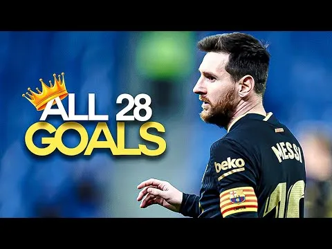 Lionel Messi 2020/21 ● All 28 Goals 🔥🔥🔥