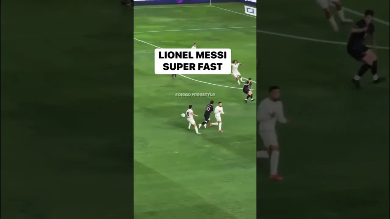 Messi Skills & Speed ​​☠️🤯 #Lionelmessi #messi #LeoMessi #goat #skills #magic #Speed ​​#goals #football