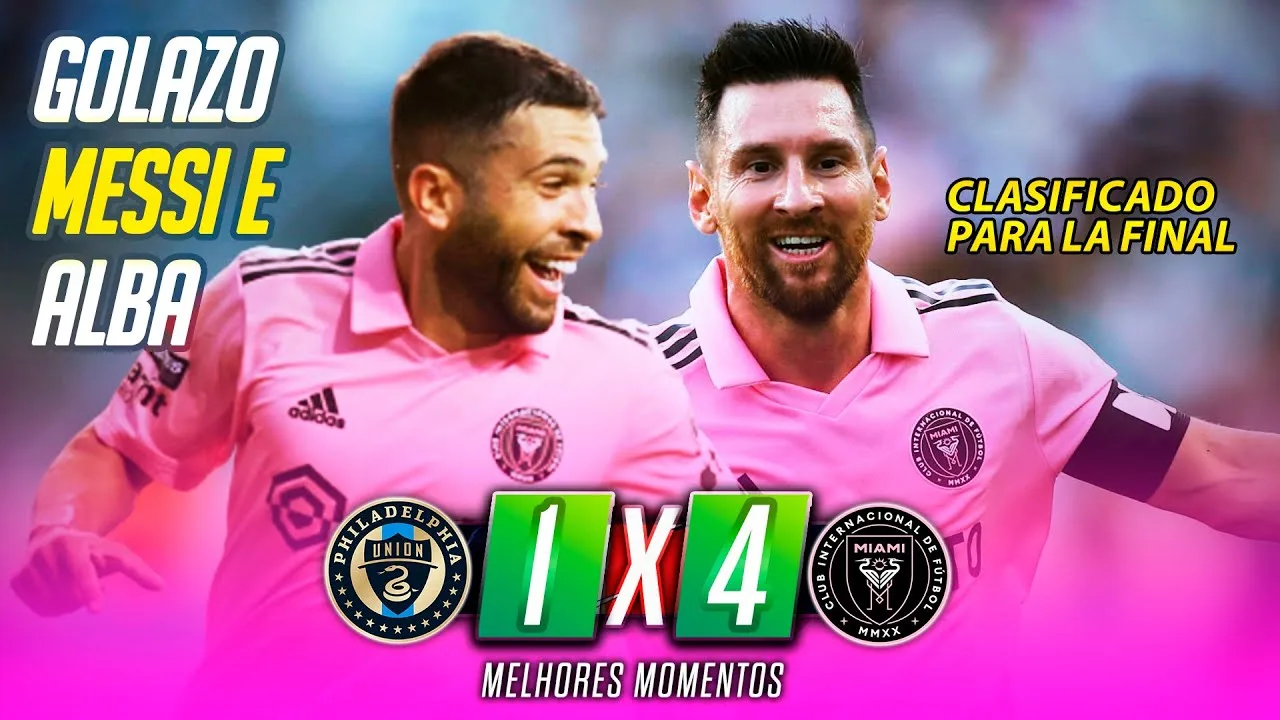 GOLAZO de LIONEL MESSI | Inter Miami vs Philadelphia Union