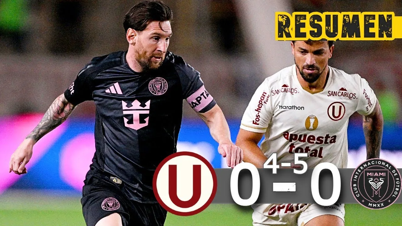 Université vs Inter Miami | Résumé et objectifs | International Friendly