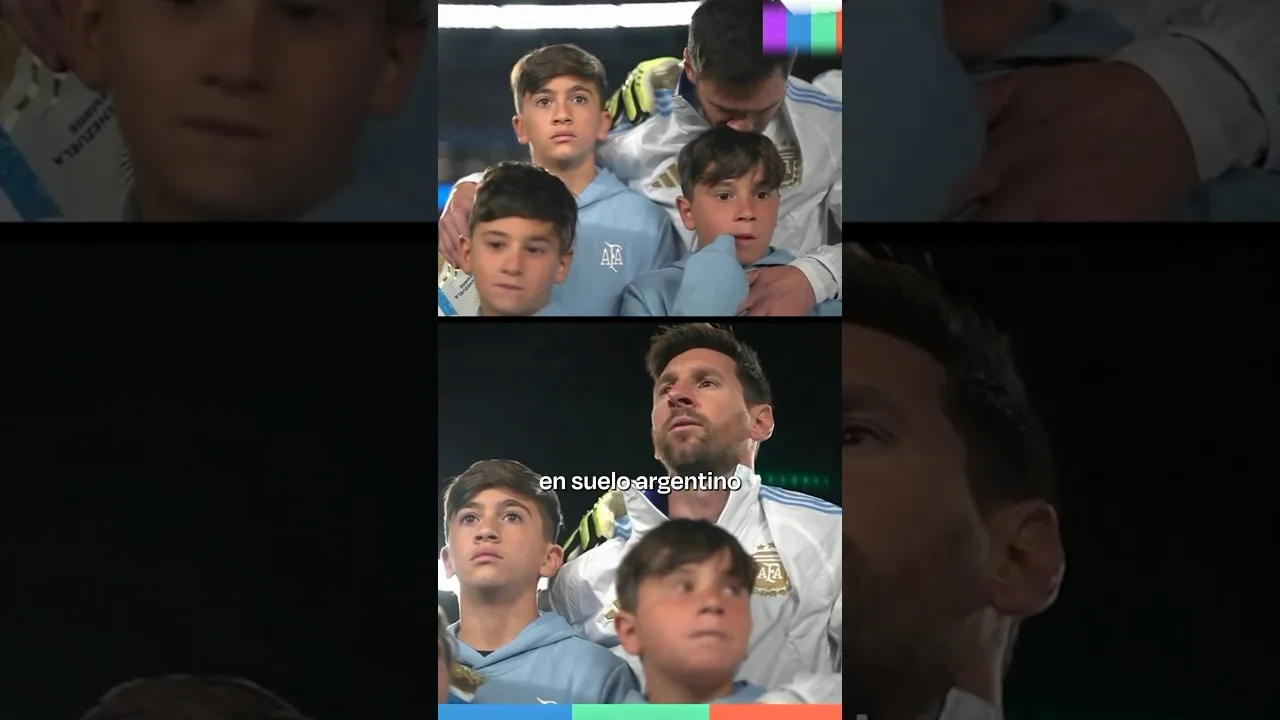 La EMOTIVA DESPEDIDA de MESSI de la SELECCIÓN en ARGENTINA #messi #argentina #leomessi #venezuela