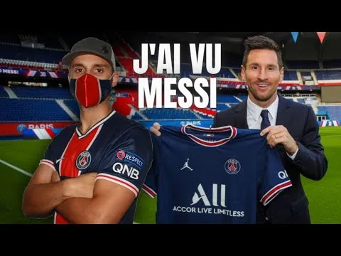 VLOG – J'ai vu LEO MESSI !!! PSG Strasbourg (14/08/2021)
