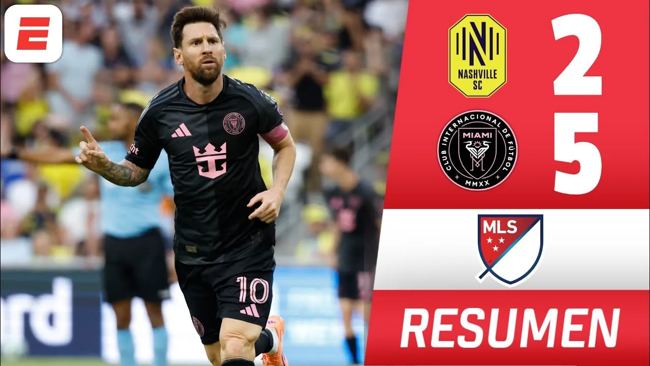 La MAGIE du 10. LE TOUR DU HAT DE MESSI MÈNE L’ATTERRISSAGE DE L’INTER MIAMI contre NASHVILLE SC | MLS