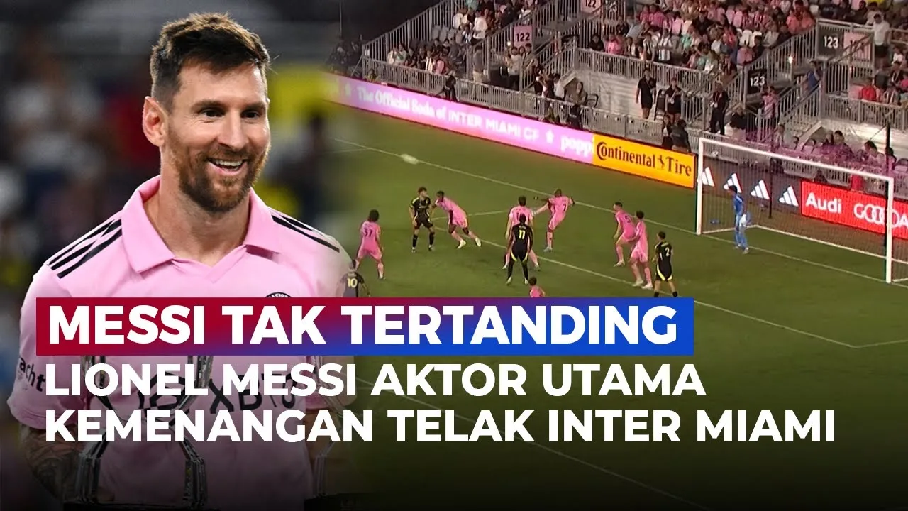 Lionel Messi en feu! 2 buts et 2 passes décisives transportent Inter Miami Crush Columbus en MLS | Balle onenews
