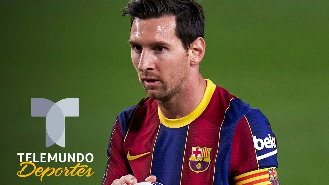 El frío festejo de Lionel Messi ante Villarreal | Telemundo