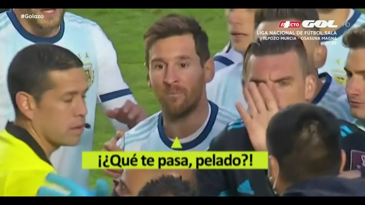 LA BRONCA MESSI VS BOLIVIA : AL DETALLE