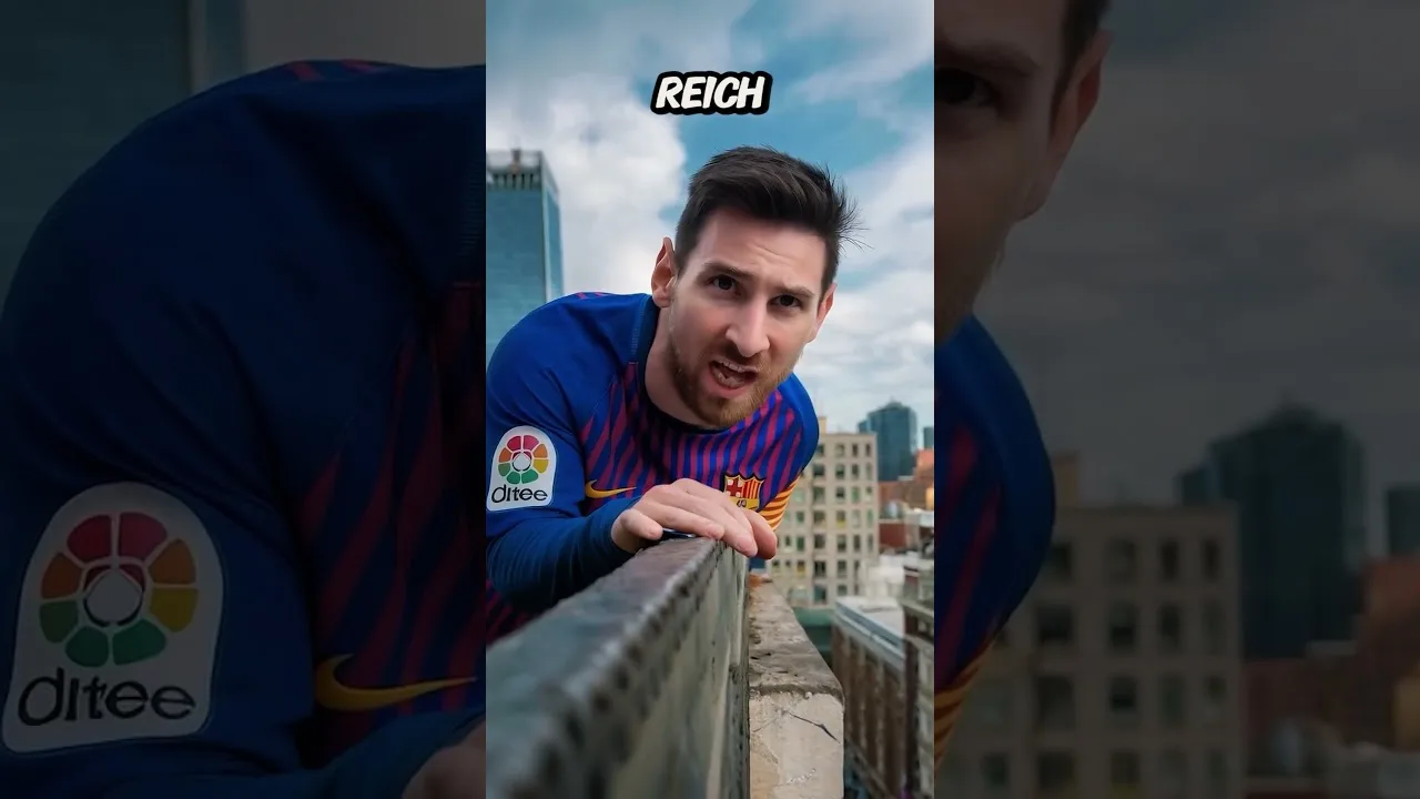 MESSI IST KURZ DAVOR ZU FALLEN UND CRISTIANO IGNORIERT IHN! 😱
