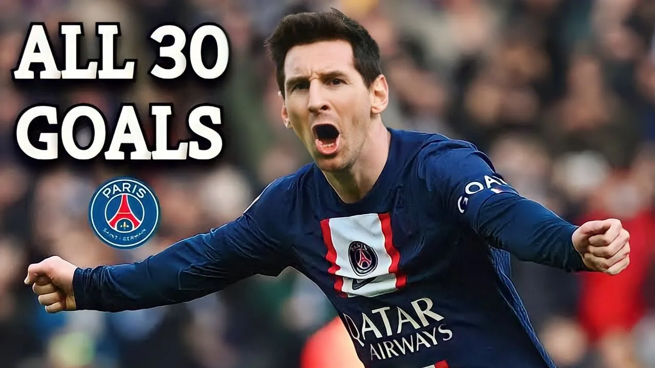 Lionel Messi All 30 Goals For PSG So Far 2021-2023
