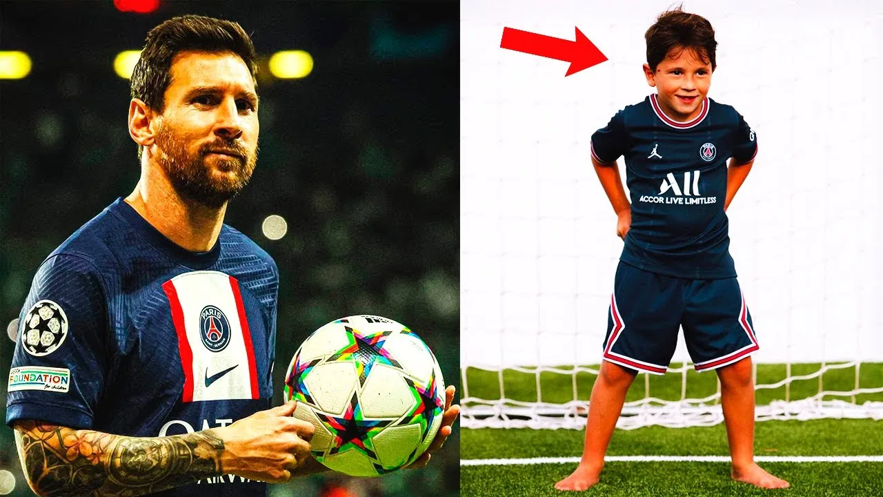 REGARDEZ CE QUE MATEO MESSI A FAIT POUR SON PÈRE – LEO MESSI