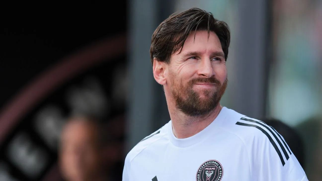 Lionel Messi a tenu de la victoire de Miami après Oscar Ustari Red