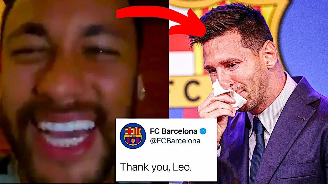 FOOTBALLERS REACT TO LIONEL MESSI LEAVING FC BARCELONA –