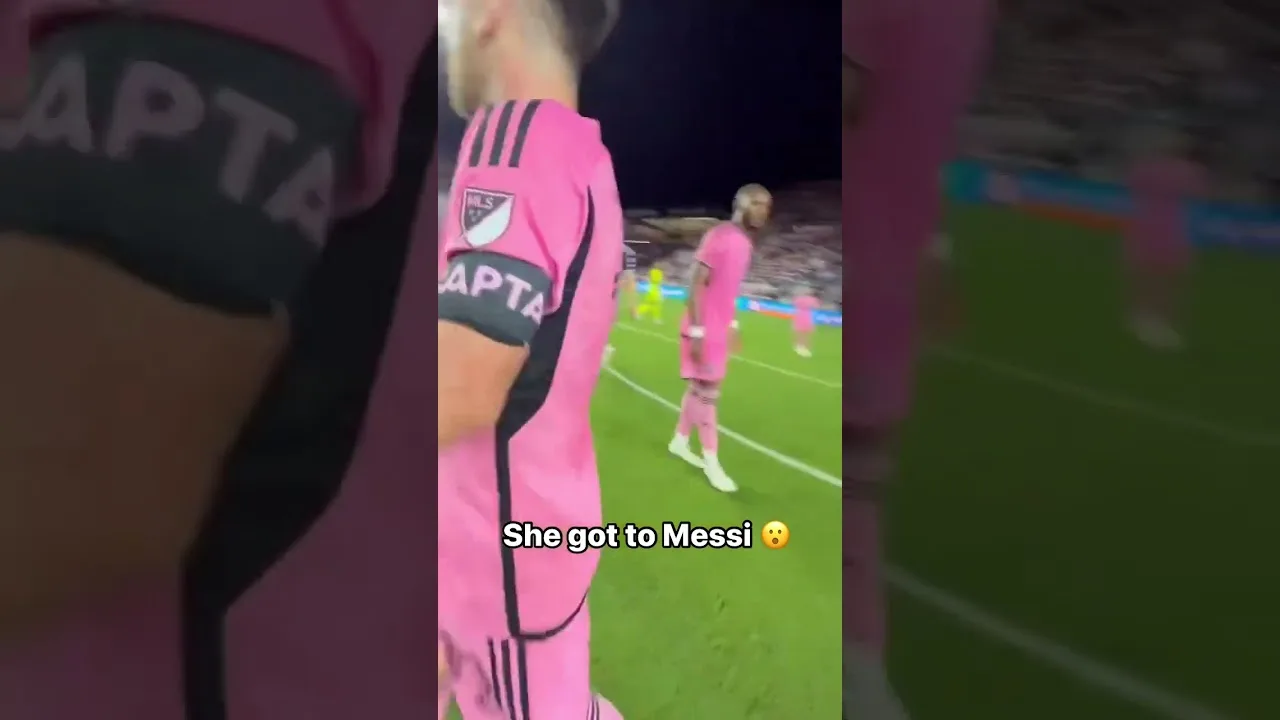Le moment où ce jeune fan a rencontré Lionel Messi 😮 (via @ @ antonella.soccer / ig) #shorts