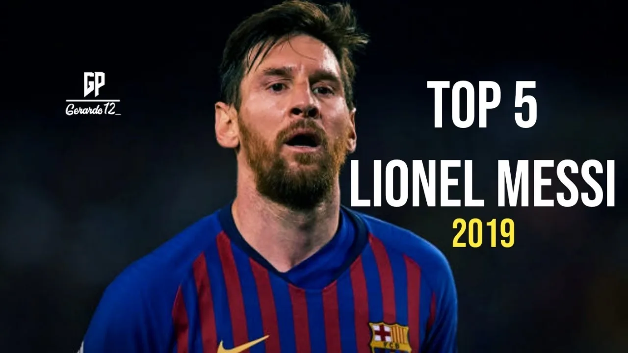 Top 5 los mejores raps de Lionel Messi  – Argentina &