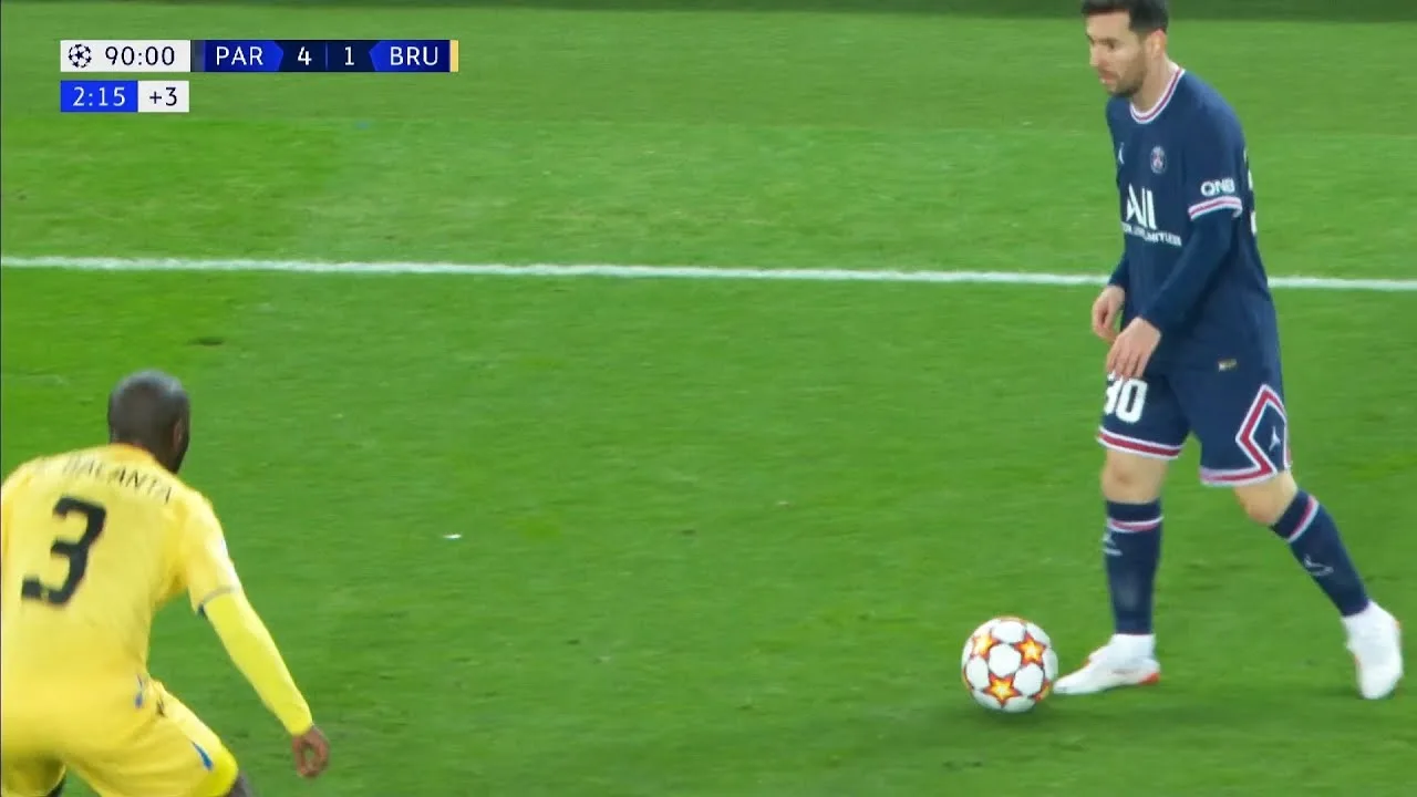 Lionel Messi vs Club Brugge English Commentary | (Home) HD