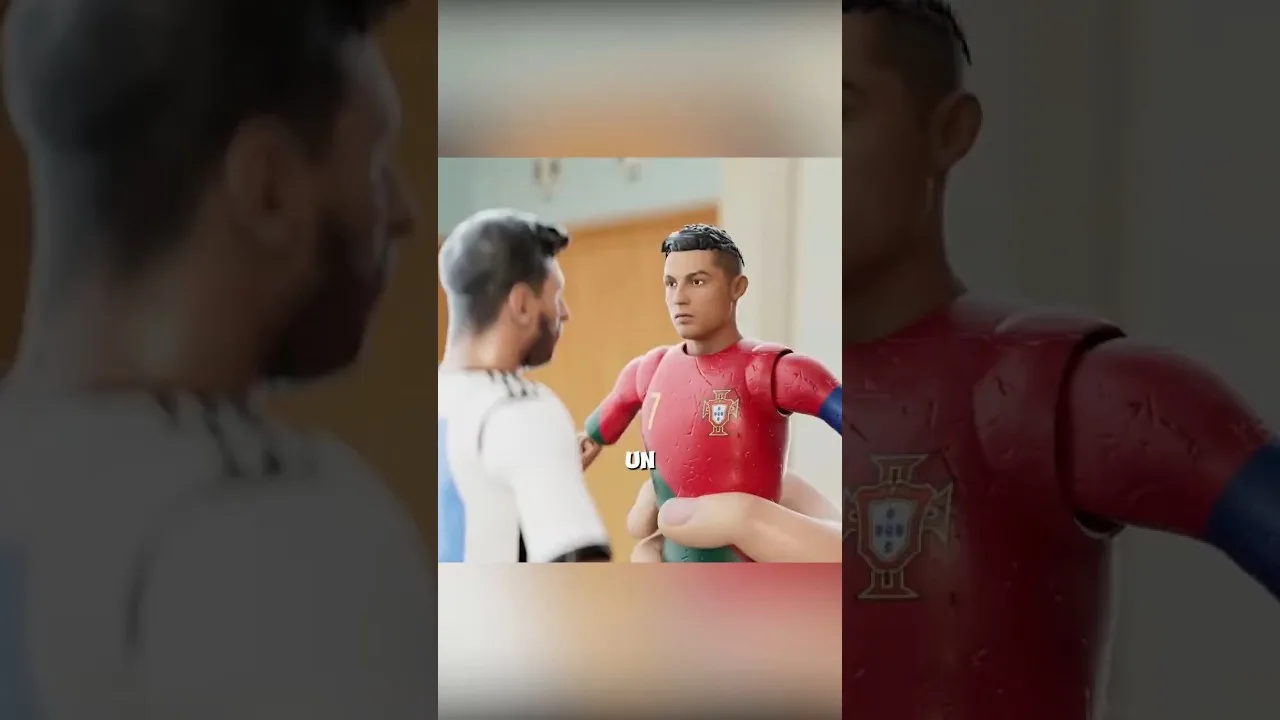 Cristiano Ronaldo vs Lionel Messi World Toy Cup #viralVideo #shortsvideo
