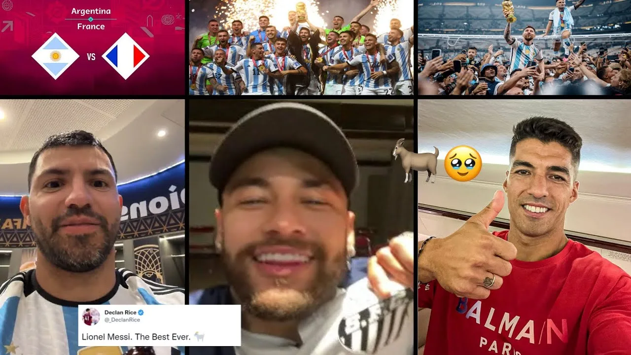 Football Players And Other Celebrities React To Lionel Messi