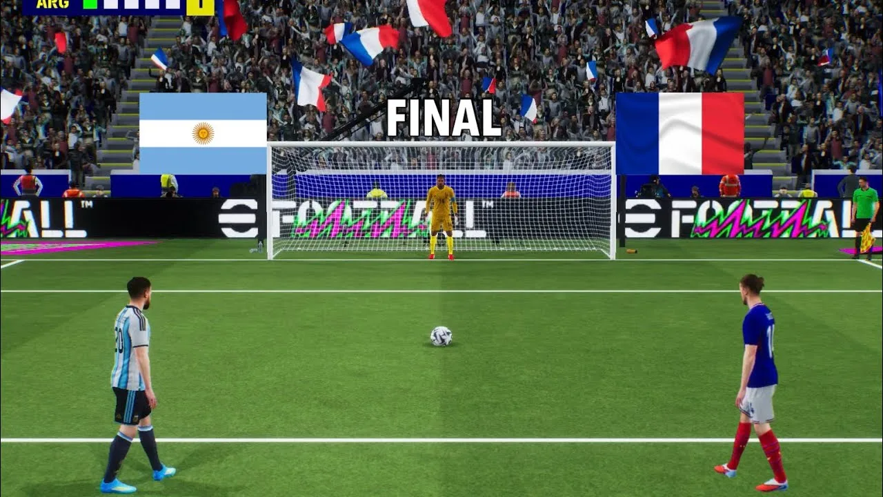 France vs Argentine, tirs au but | Leo Messi contre Kylian Mbappé | Match ARG contre FRA