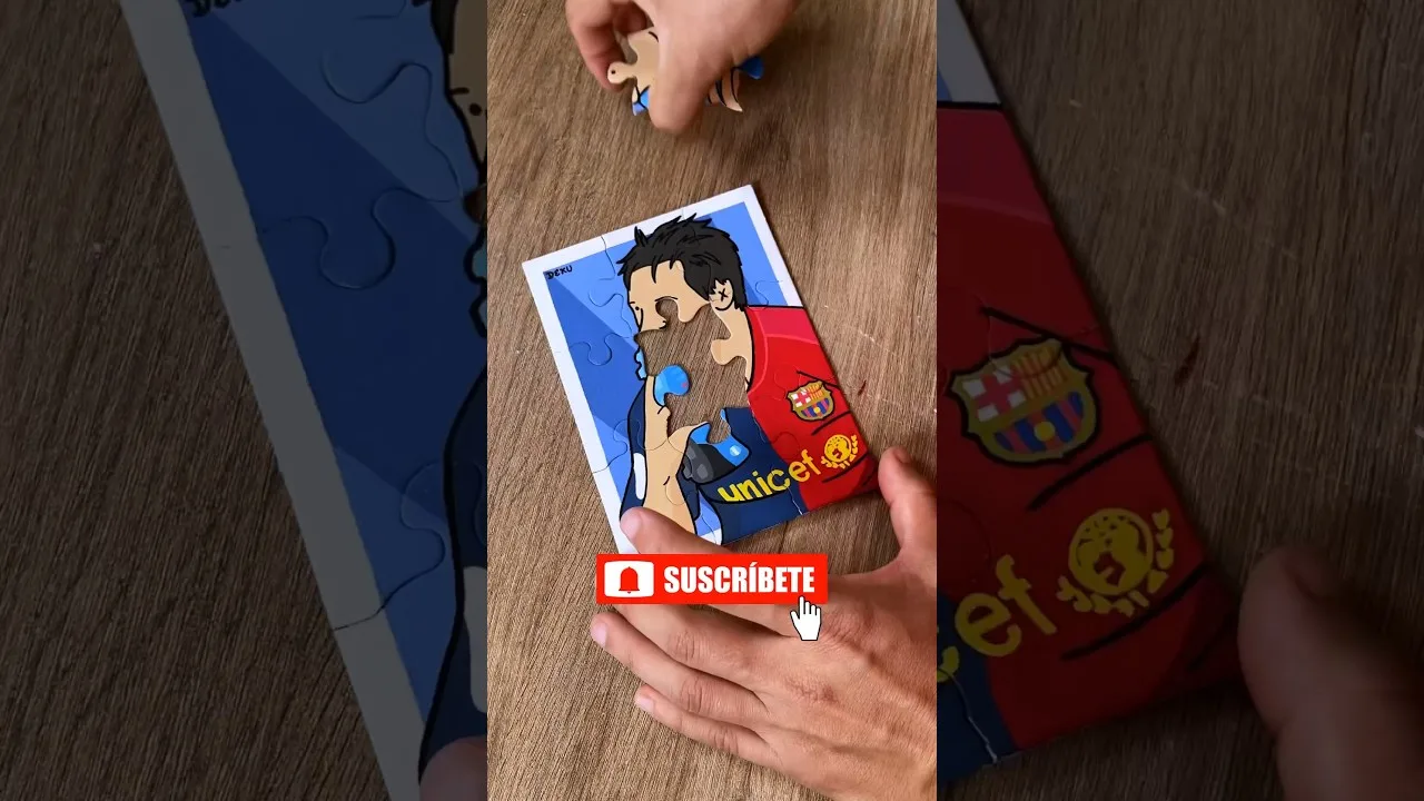 JOUR 3 peindre LEO MESSI dans un PUZZLE 🧩